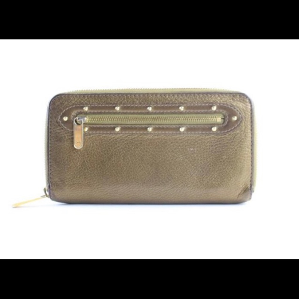 Louis Vuitton Bronze Suhali Long Zippy Wallet - Picture 1 of 12